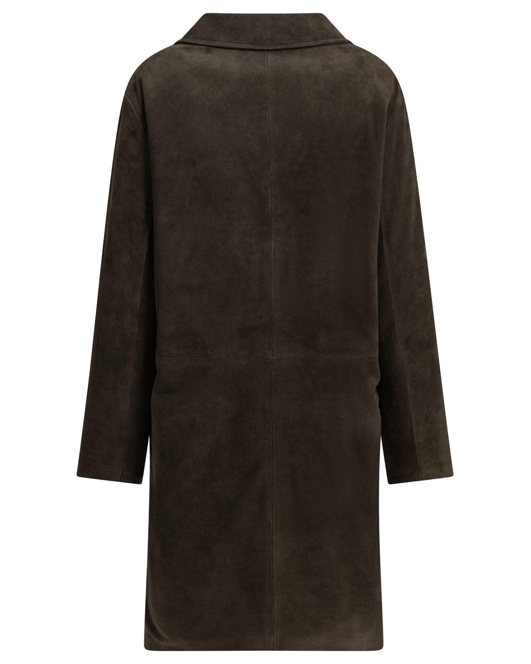 Semler Black Padded Suede Jacket