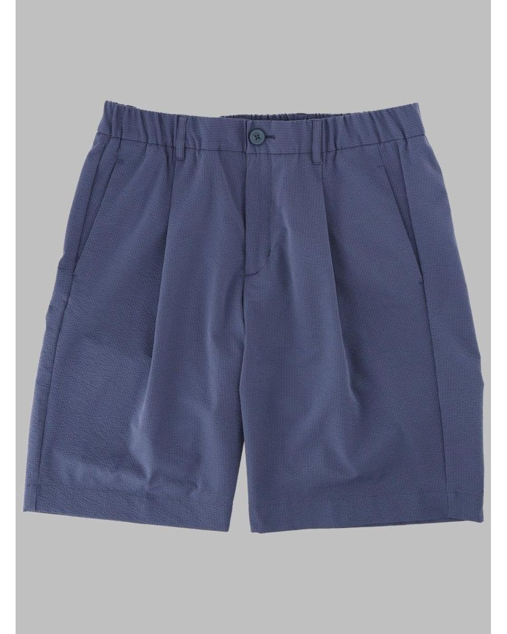 Herno Blue Shorts A Coste