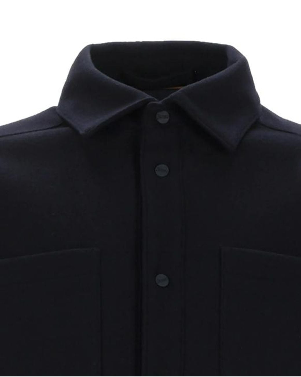 Herno Black Shirt Jacket