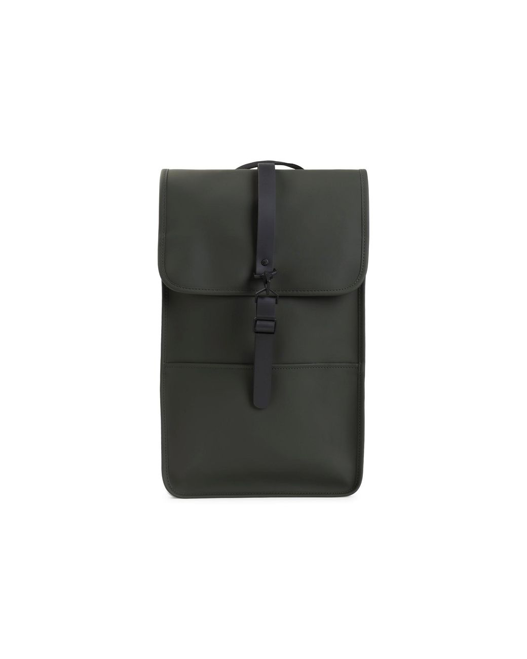 Rains Gray Style Polyester Backpack for men