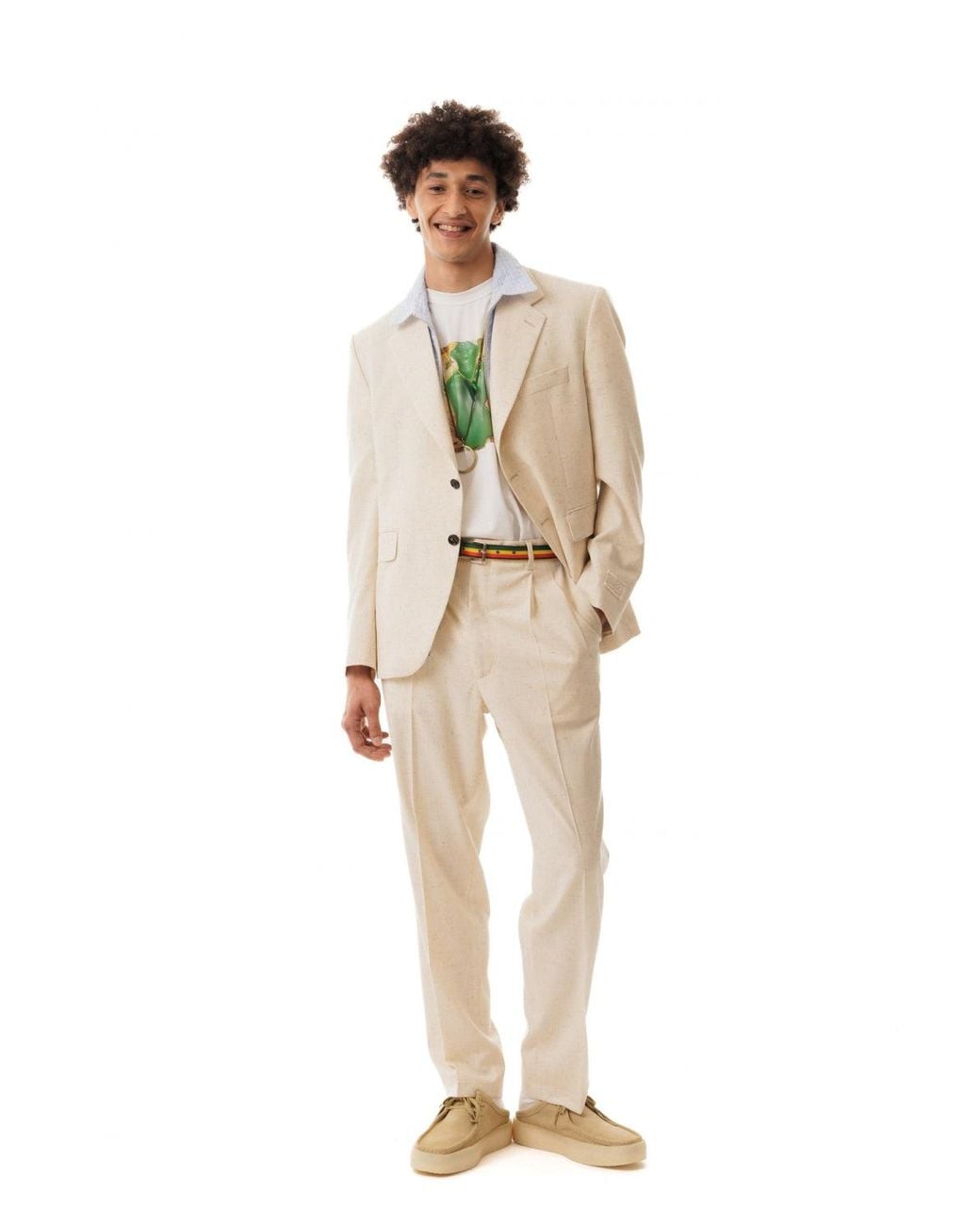 LC23 Mistolino Blazer in het Natural