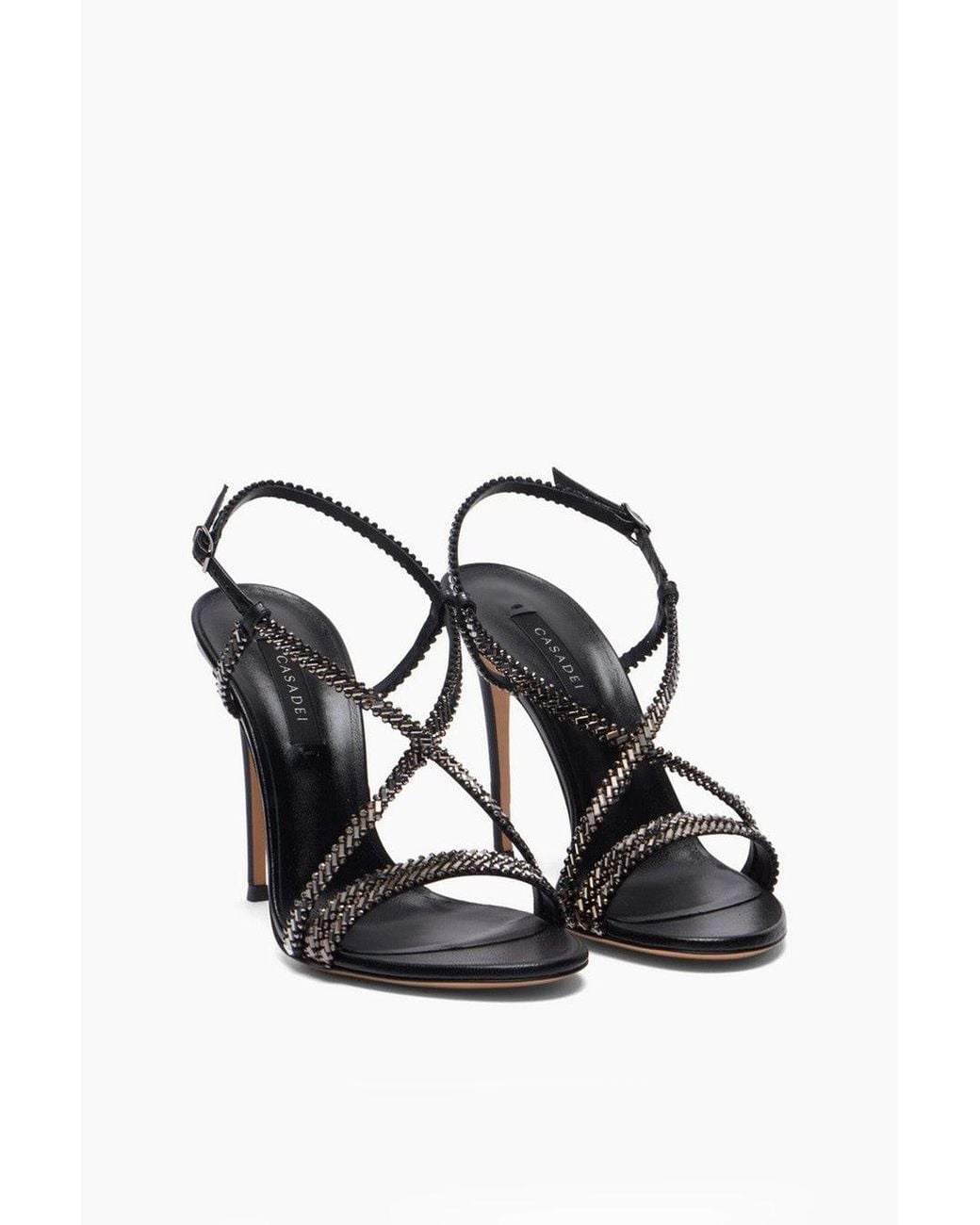 Casadei Metallic Casadei Silver