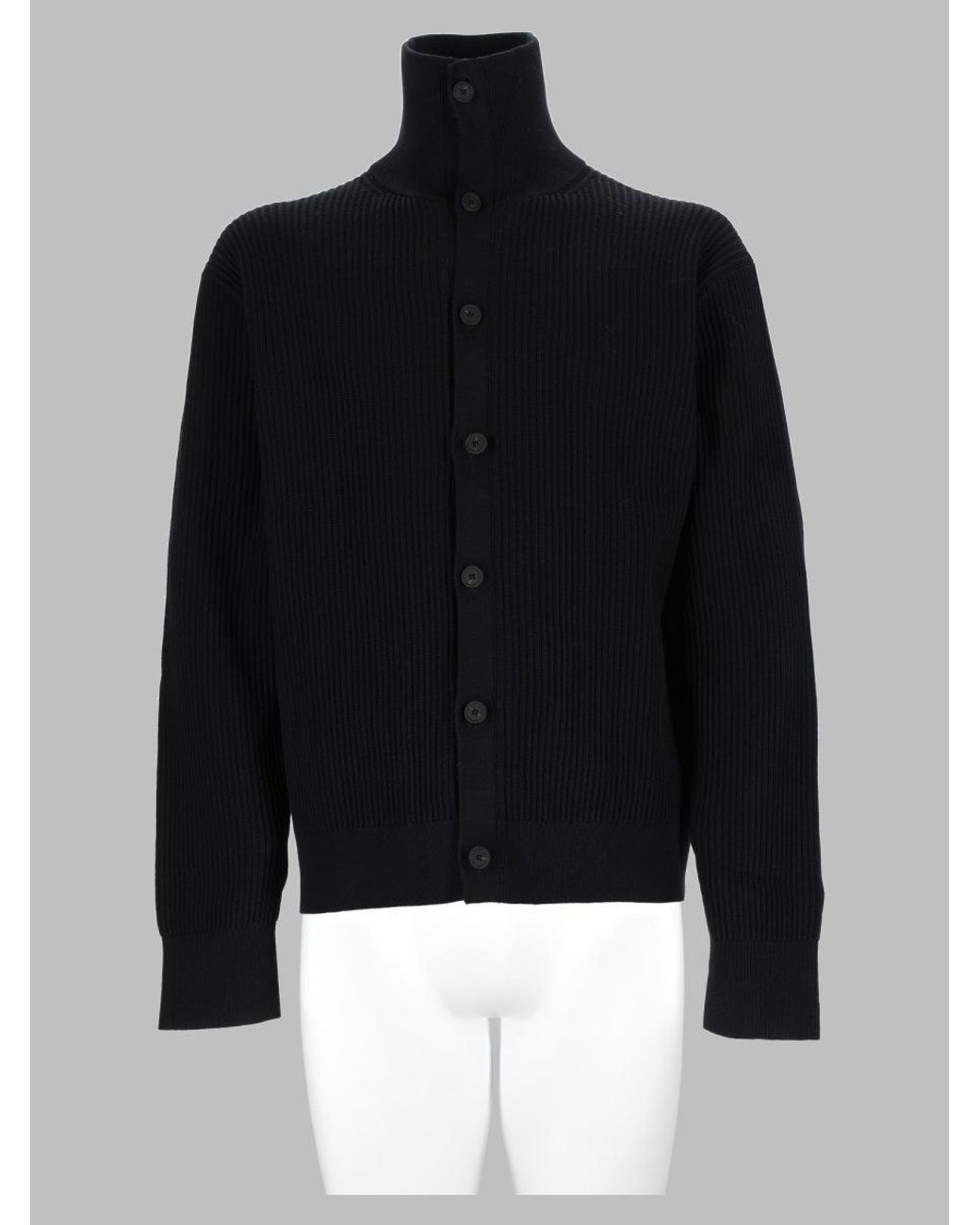 Studio Nicholson Black 100% Cotton Sweater for men