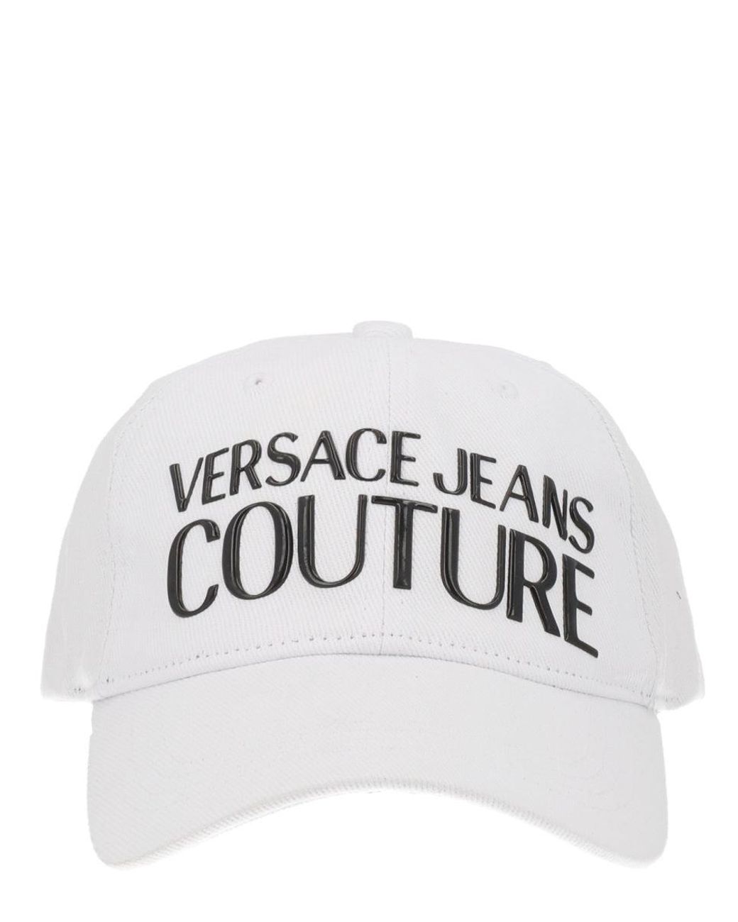Versace Jeans Couture White Cotton Hat for men
