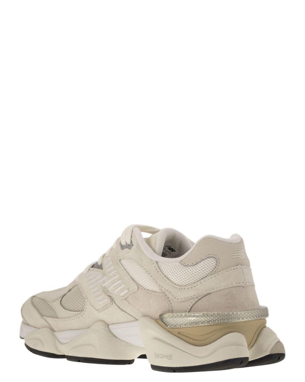 New Balance White 9060