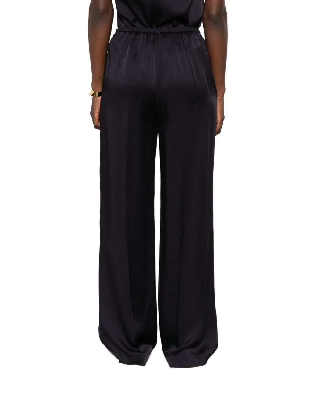 Forte_forte Blue High-Waisted Trousers
