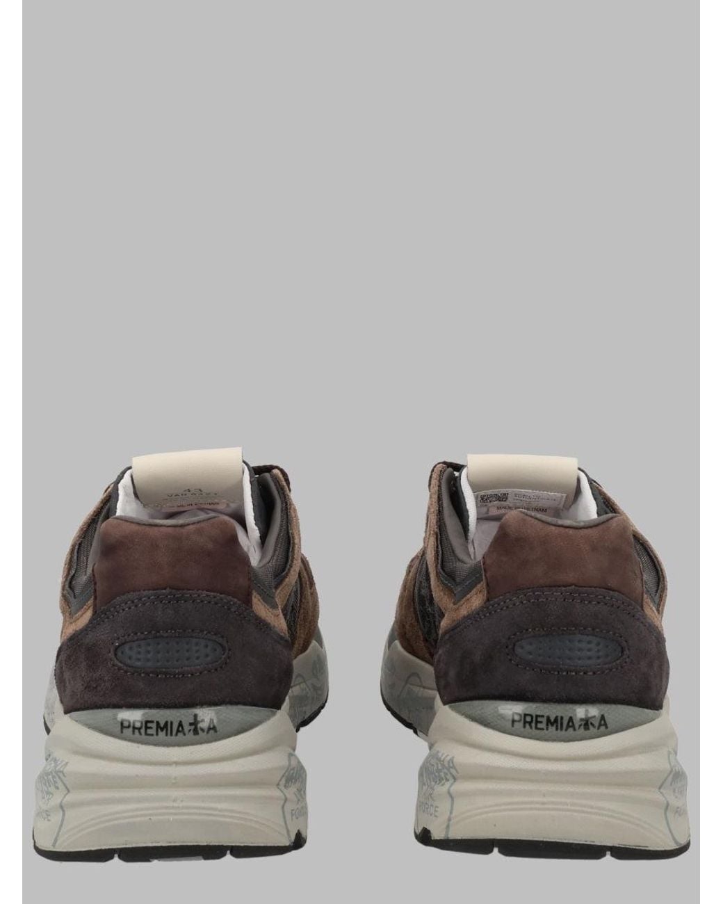 Premiata Brown Designer Sneakers for men