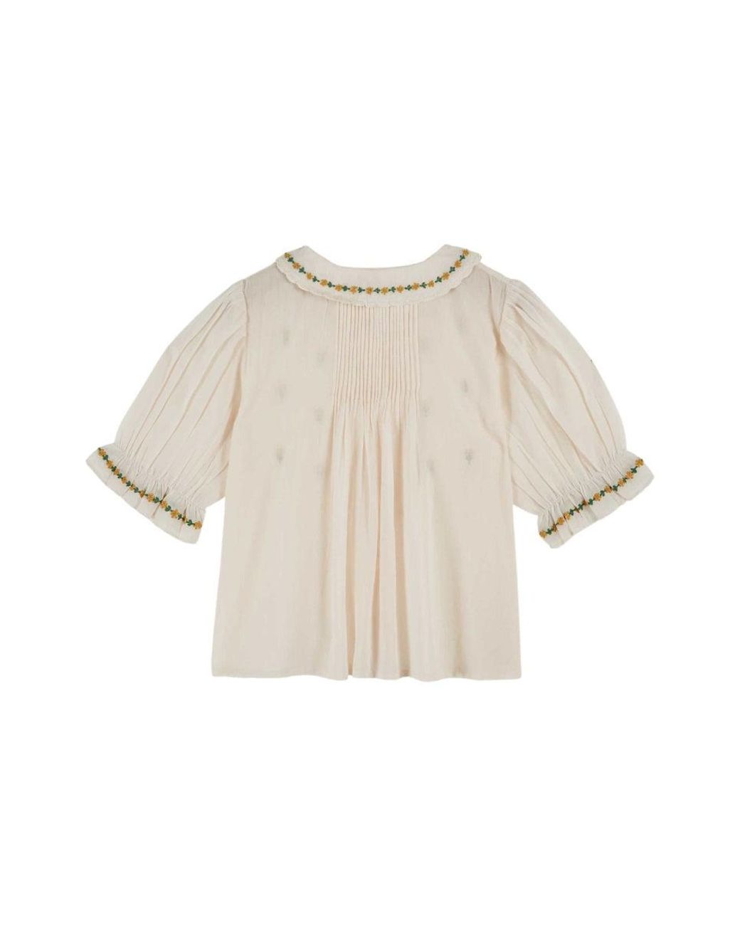 Emile Et Ida Natural Emile & Ida Blouse Brodee
