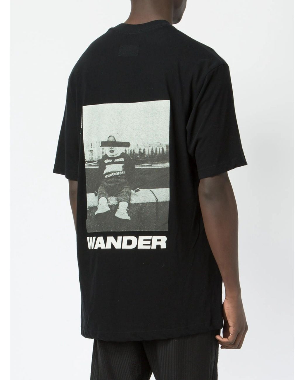 Song For The Mute Black 'Logo' Oversized Tee