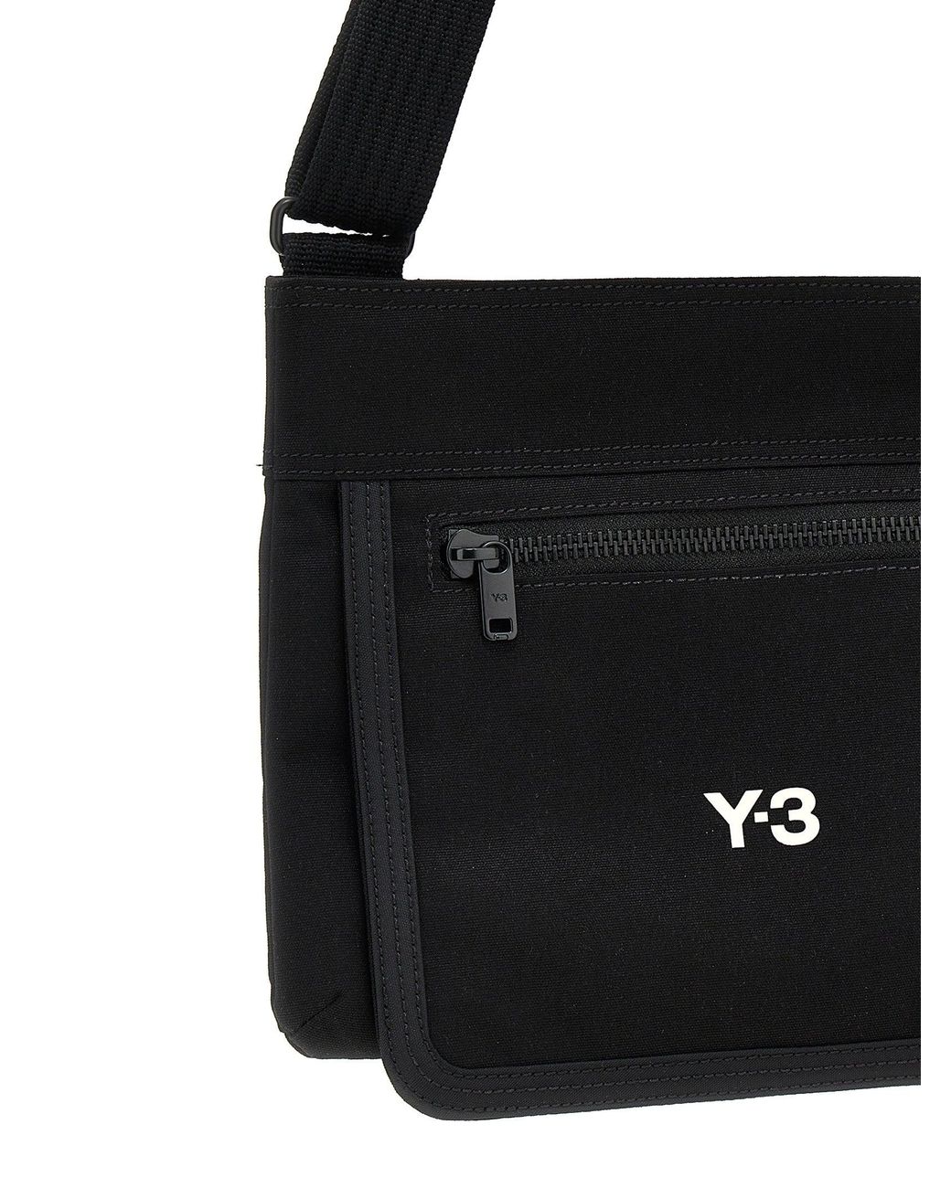 Y-3 ワイスリー Sacoche Black Bag Shoulder Cross body Bag Y-3 Sacoche Crossbody Bag - Black - Due West