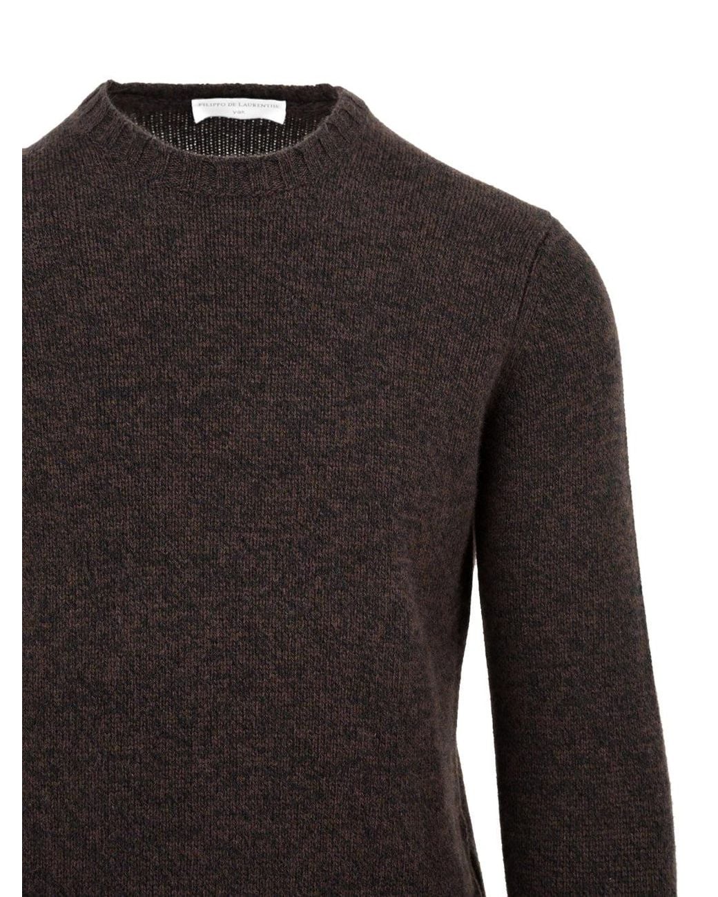 Filippo De Laurentis Black Sweaters for men