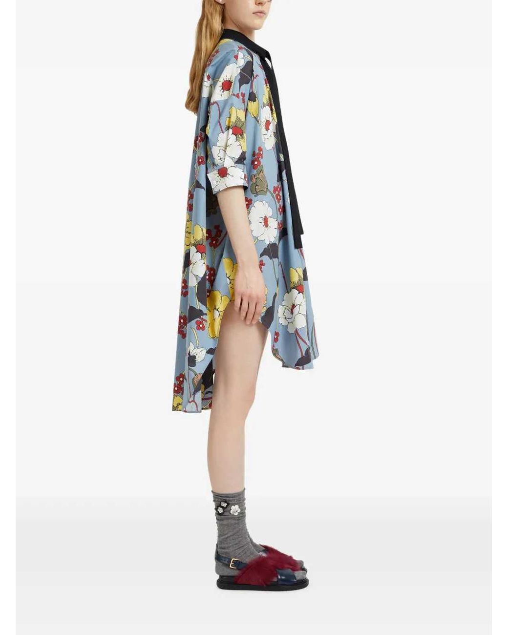 Marni Bloemenjurk in het Blue