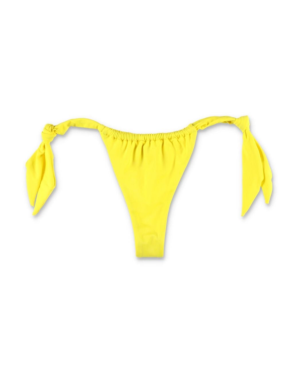 Let's Swim Yellow Tie Side Bikini Bottom