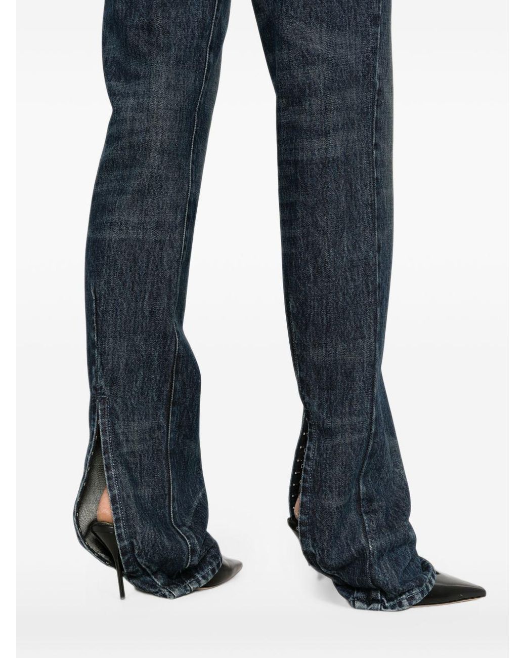 Vaqueros De Denim De Algodón DIESEL de color Blue