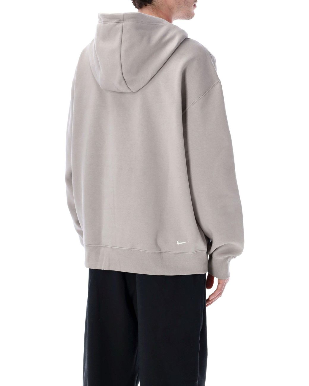 Nike Gray Acg Tuff Fleece Oversized Hoodie