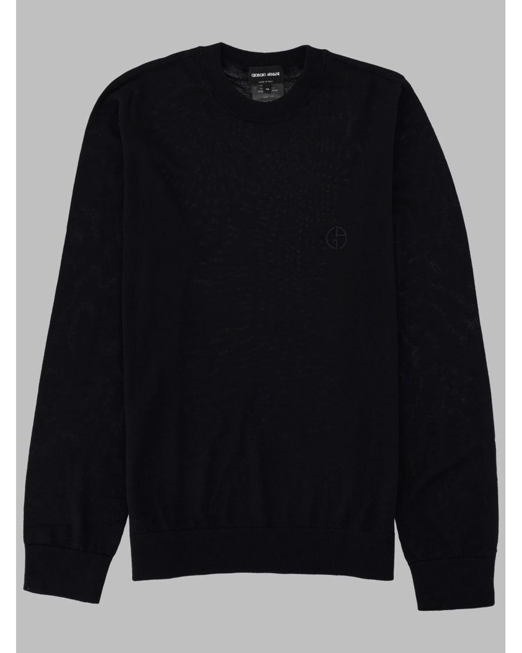 Giorgio Armani Blue Maglia for men