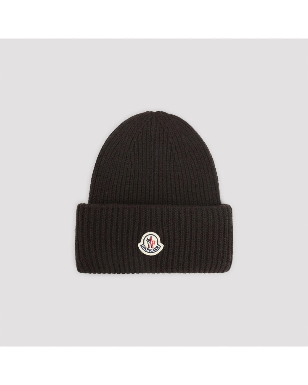 Moncler Scheerwollen Hoed in het Black voor heren