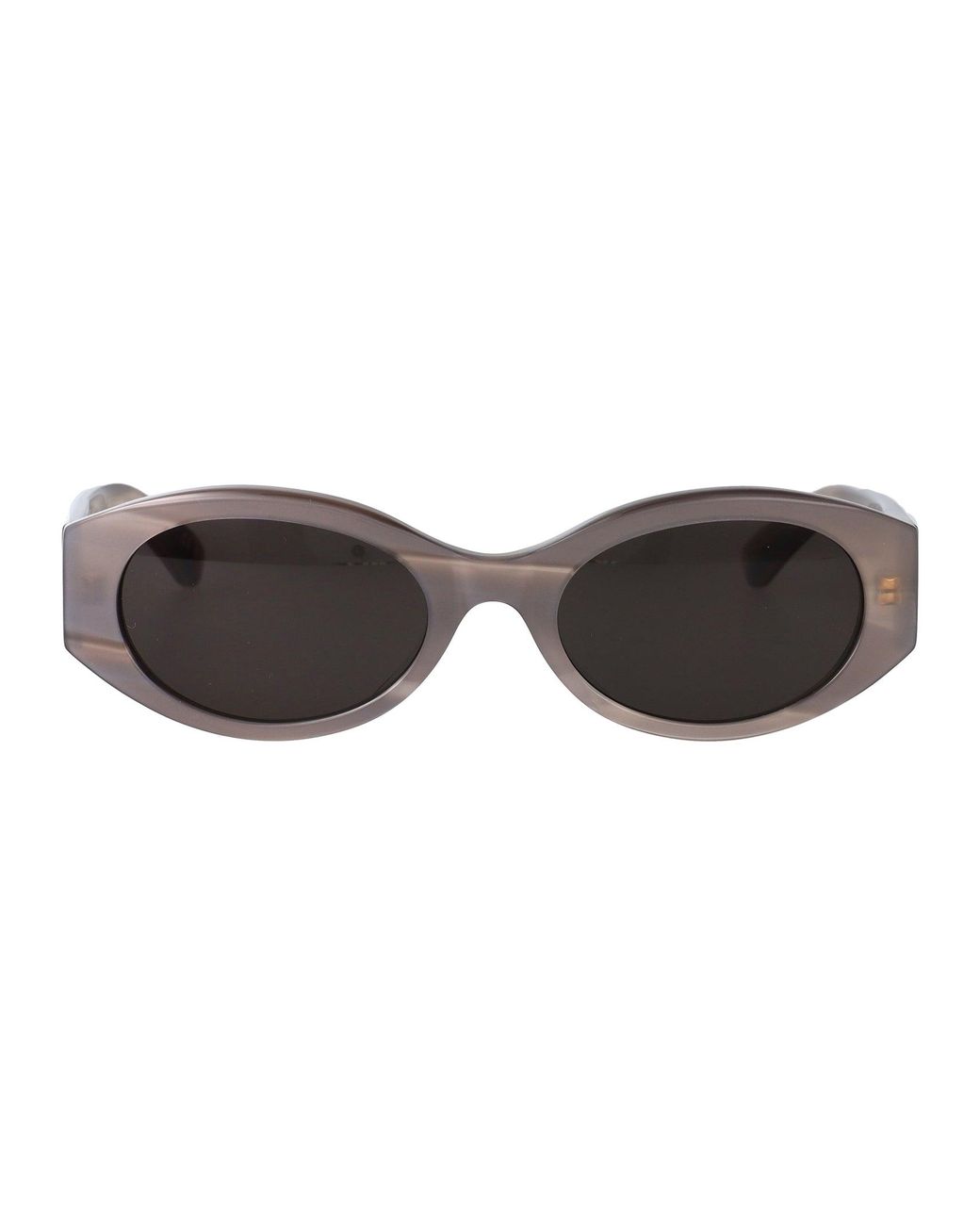 Balenciaga Brown Acetate Sunglasses
