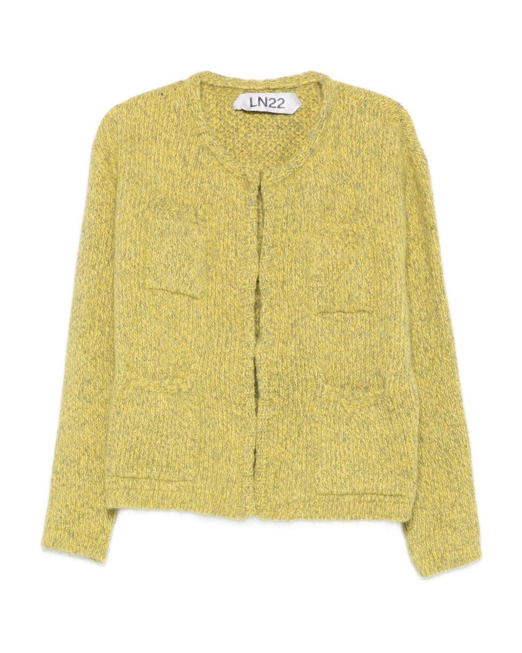 LN22 Yellow Open Front Jacket