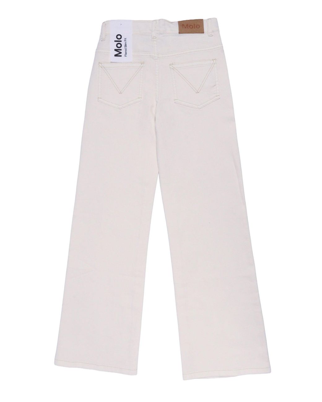 Molo White Asta Woven Pants