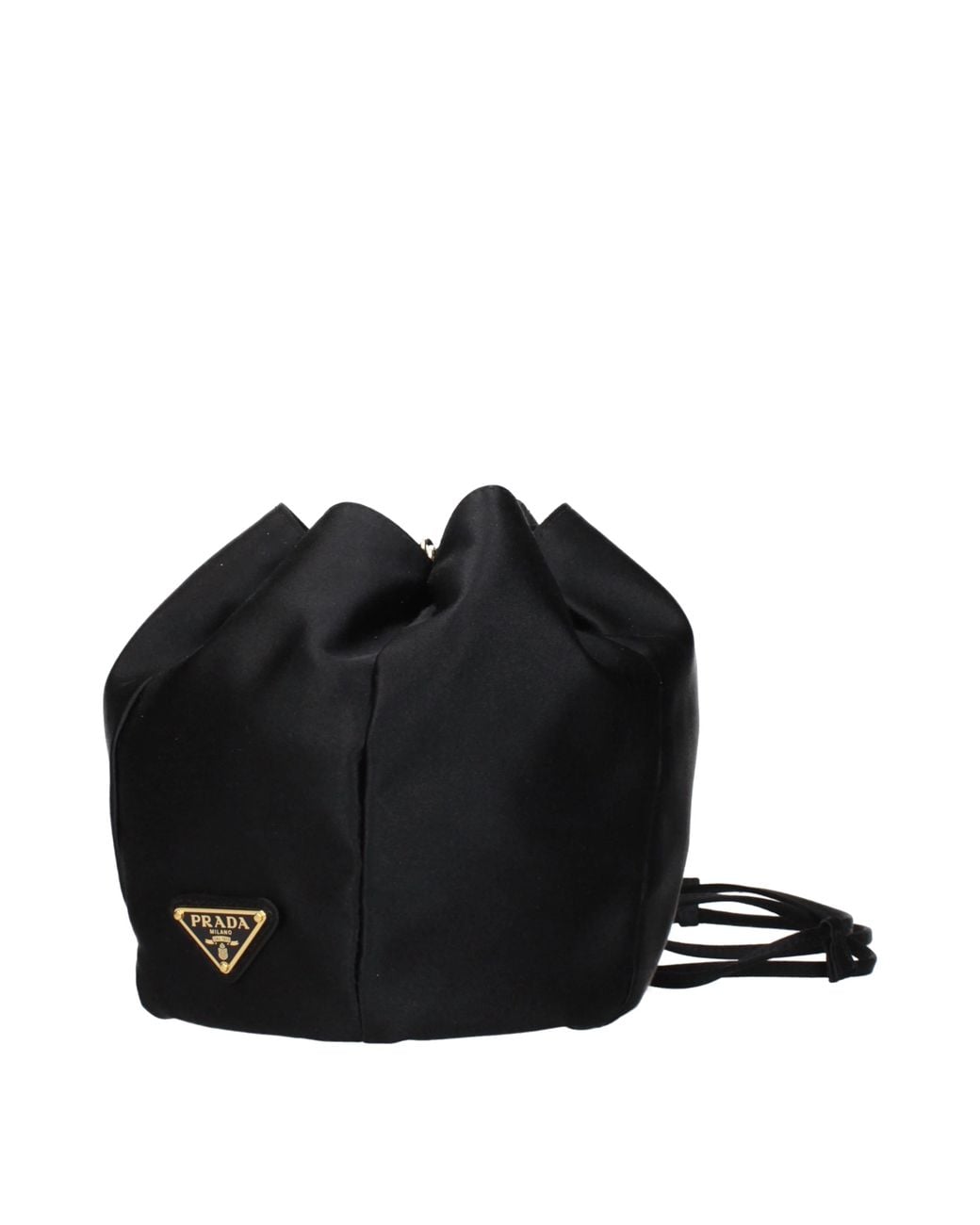 Prada Black Shoulder Bags Haired