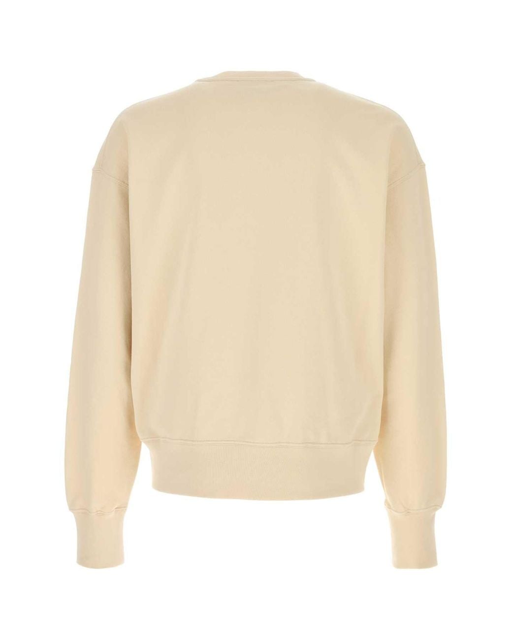 McQueen Natural Cream Cotton Sweatshirt for men