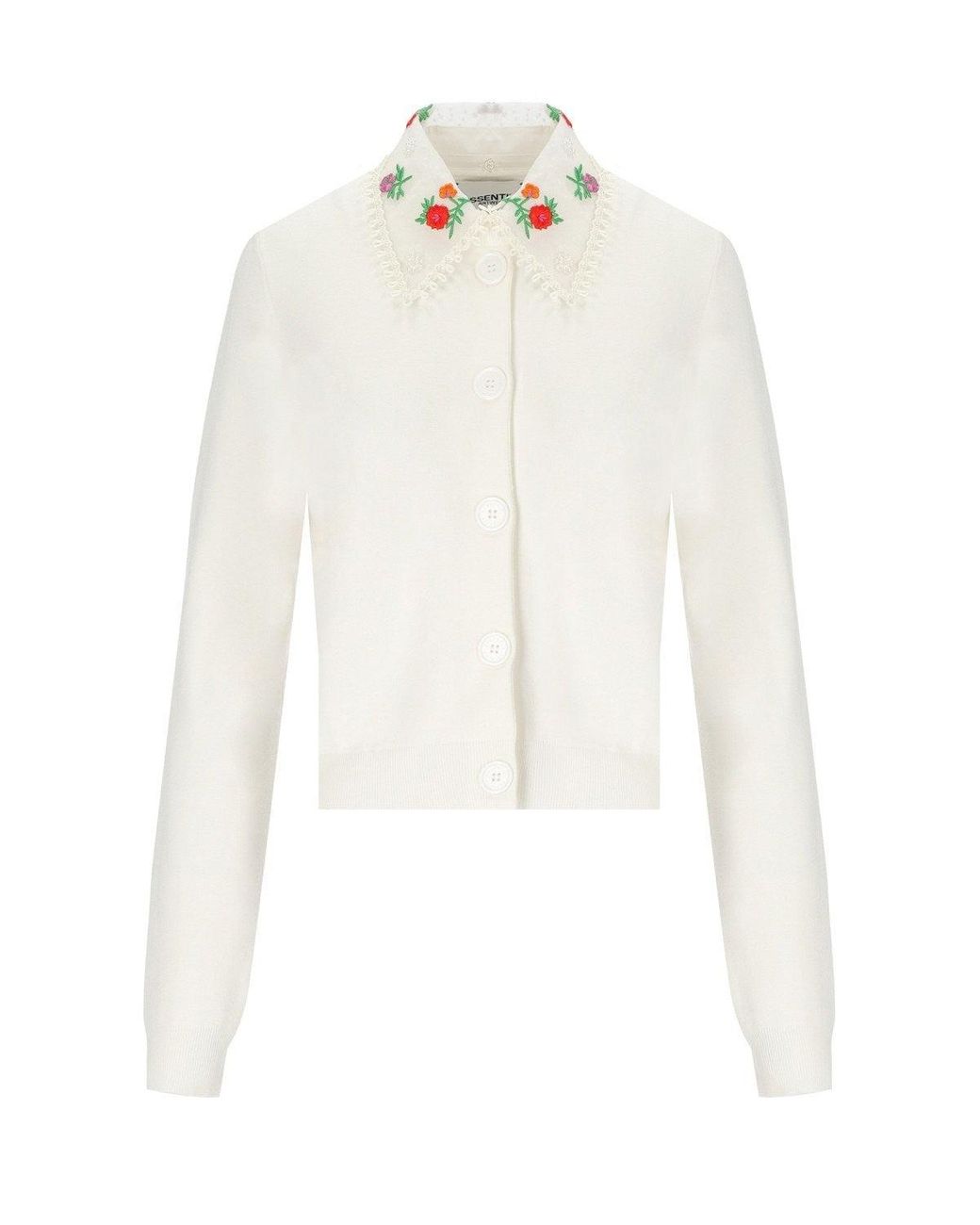 Essential Cardigan - White