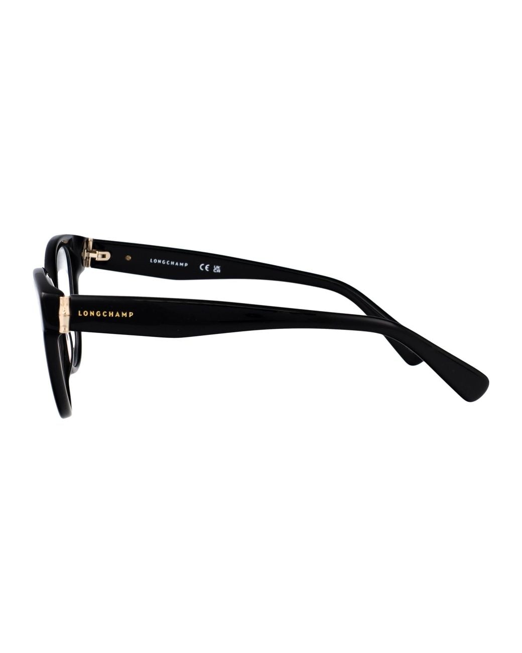 Longchamp Black Acetate Glasses