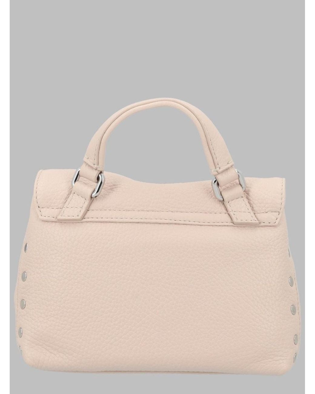 Zanellato Natural Mini Postman Leather Handbag