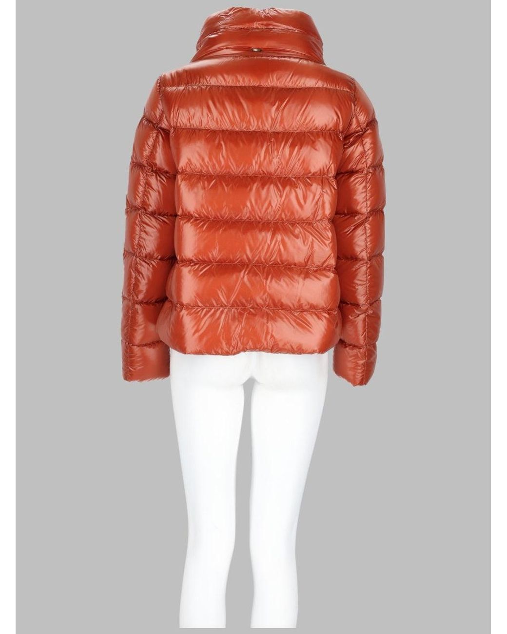 Herno White Ultralight Nylon Down Jacket Polyamide