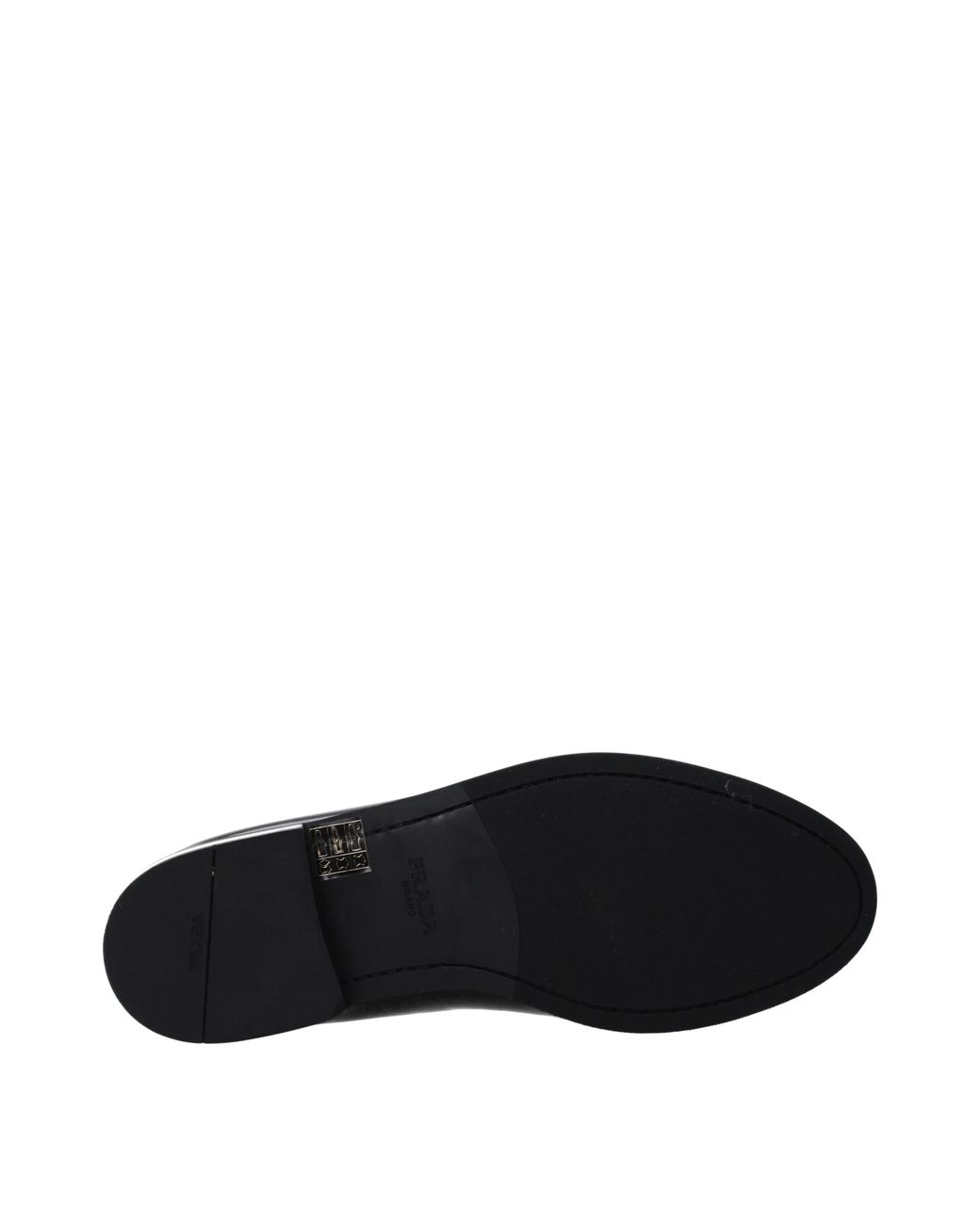 Prada Black Leather Loafers