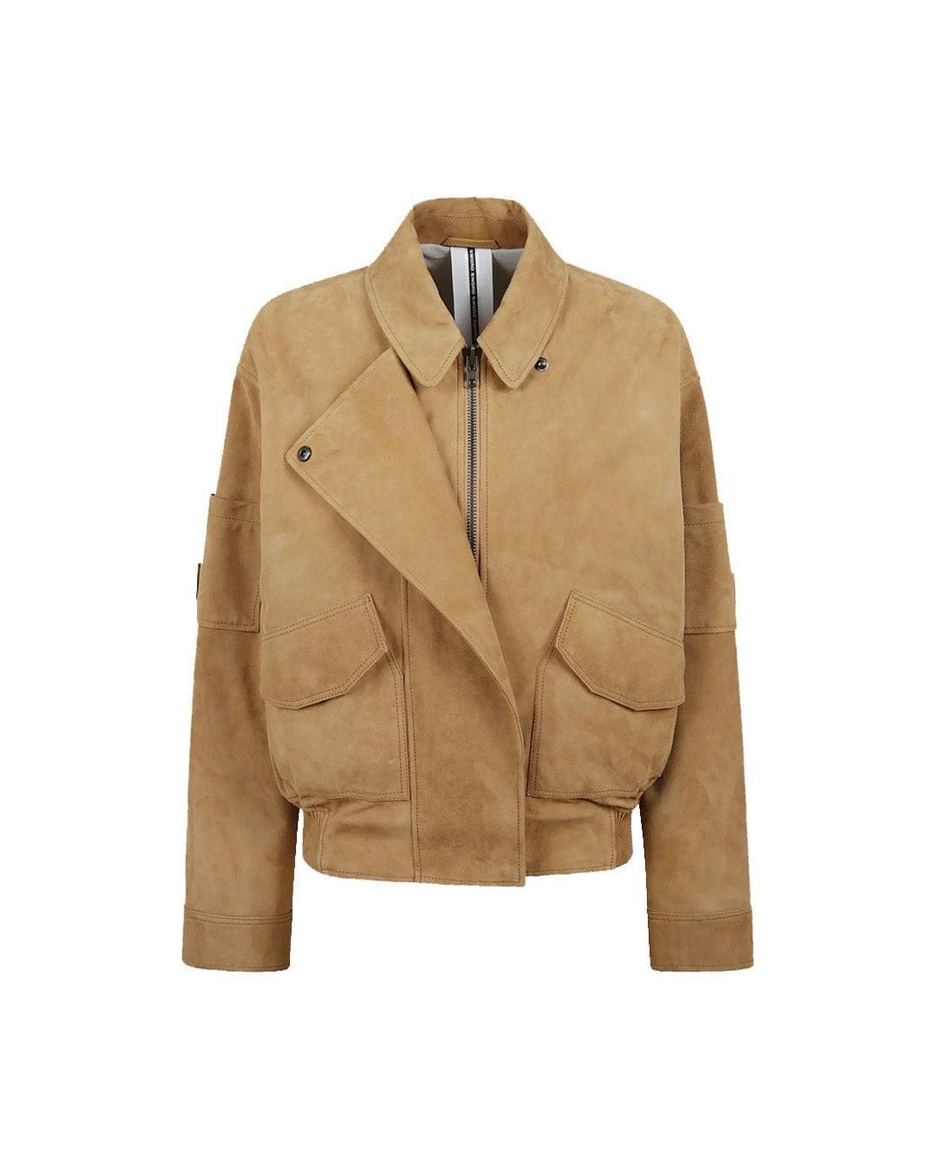 S.W.O.R.D Natural Technical Nylon Zip-Up Jacket