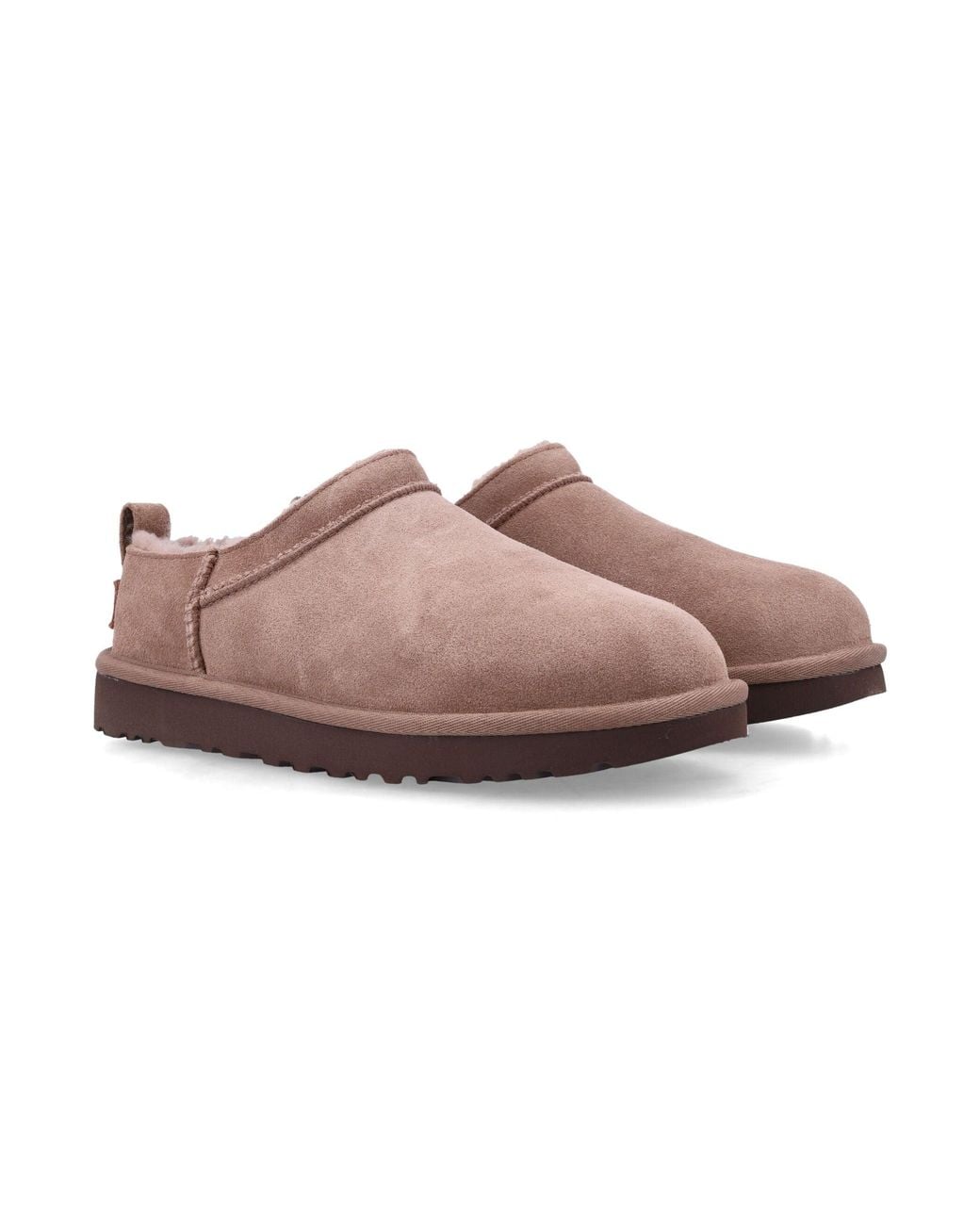 Ugg Pink Classic Micro Suede Sheepskin Boots