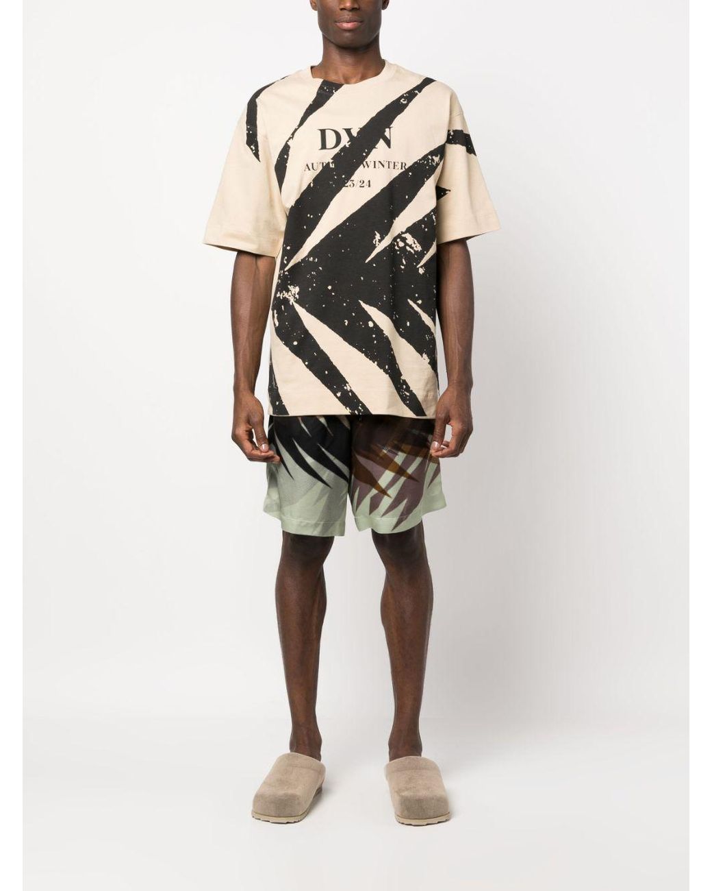 Dries Van Noten Natural 02570 Heli Pr Show 7602 M.K.T Shirt