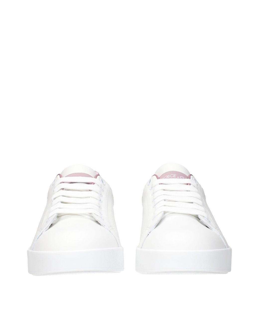 Dolce & Gabbana White Dolce&Gabbana Sneakers Portofino Leather