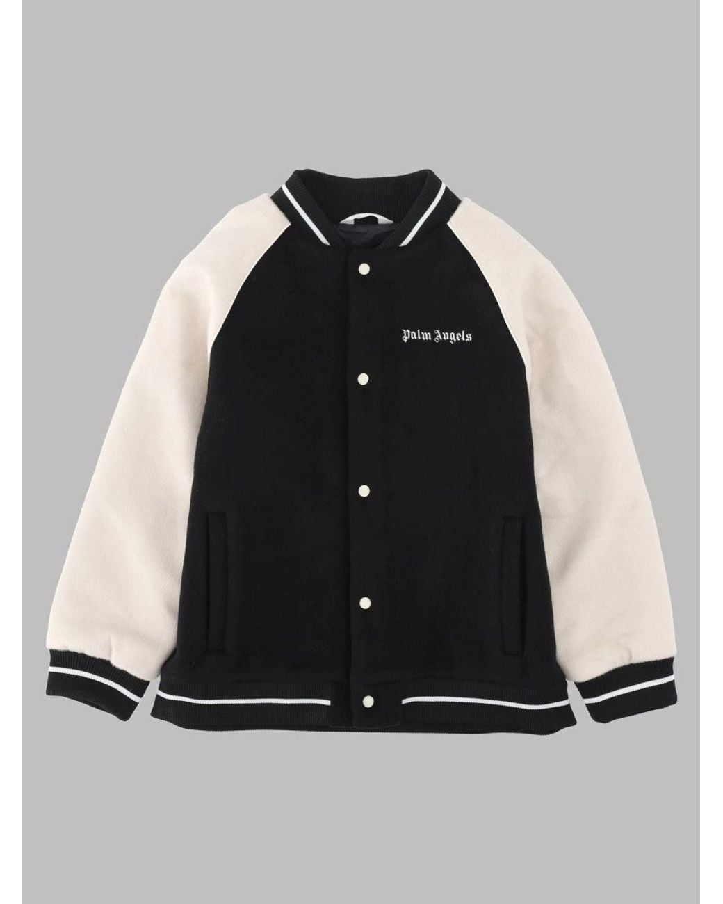 Palm Angels Black Boy College Jacket
