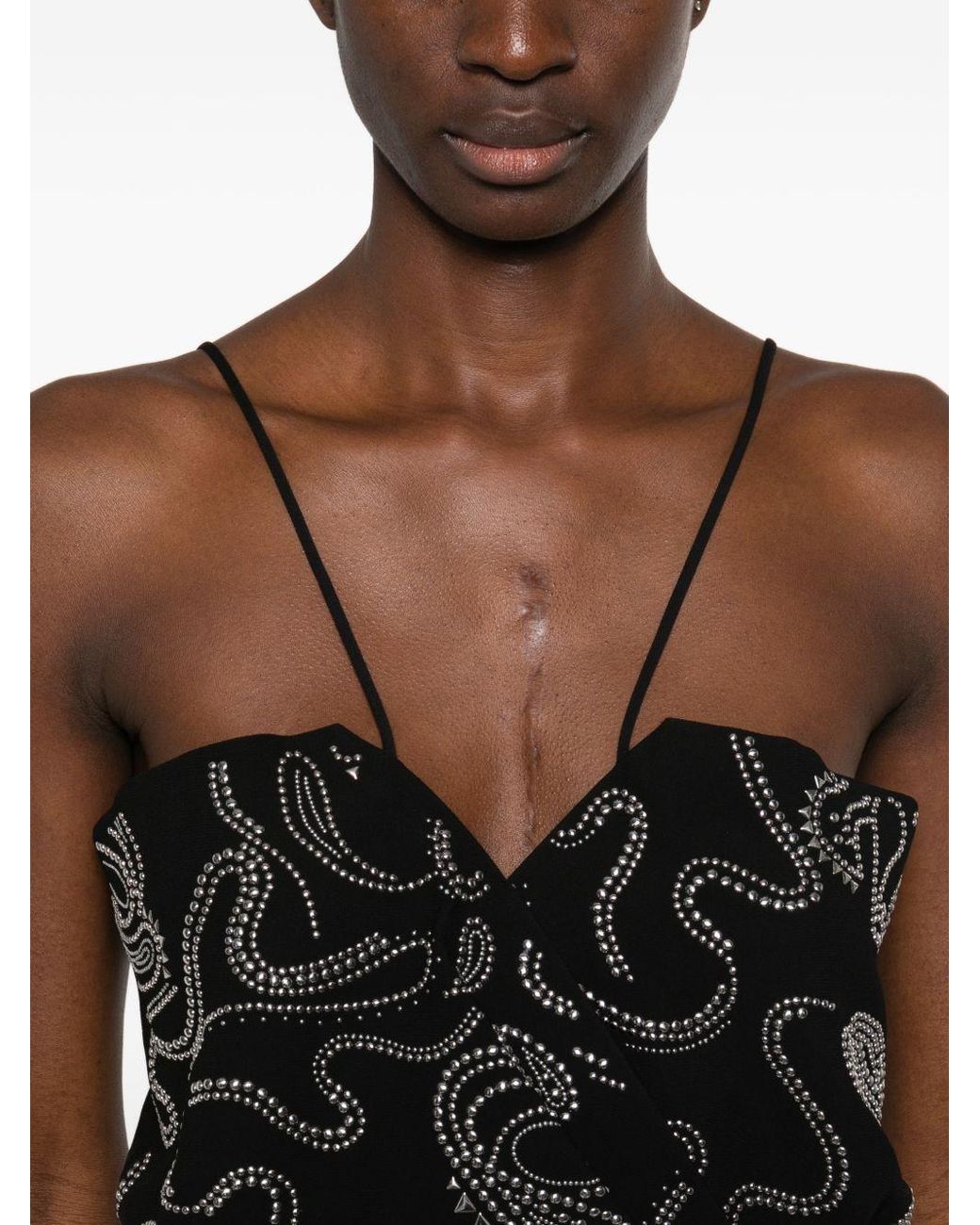 IRO Black Olympe Top