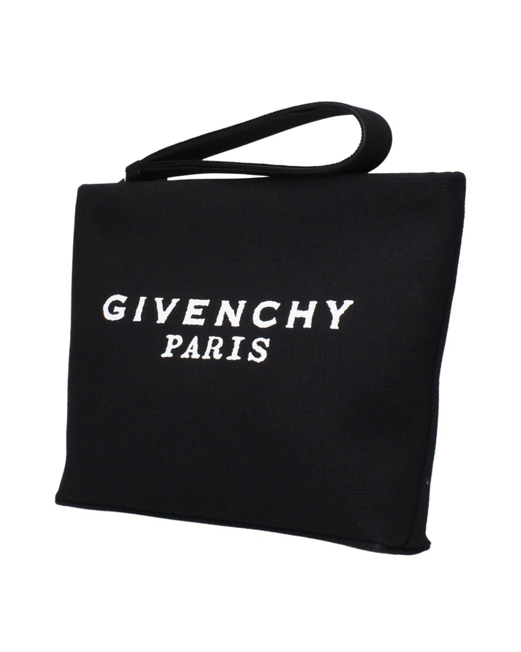 Givenchy Black Clutch Fabric