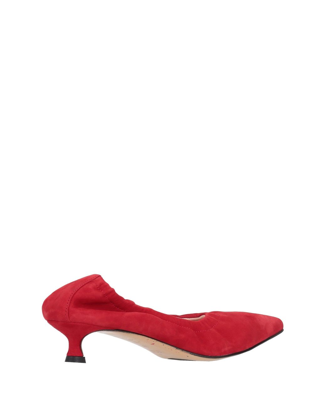 LA ROSE Red Decollete' Elast Camoscio