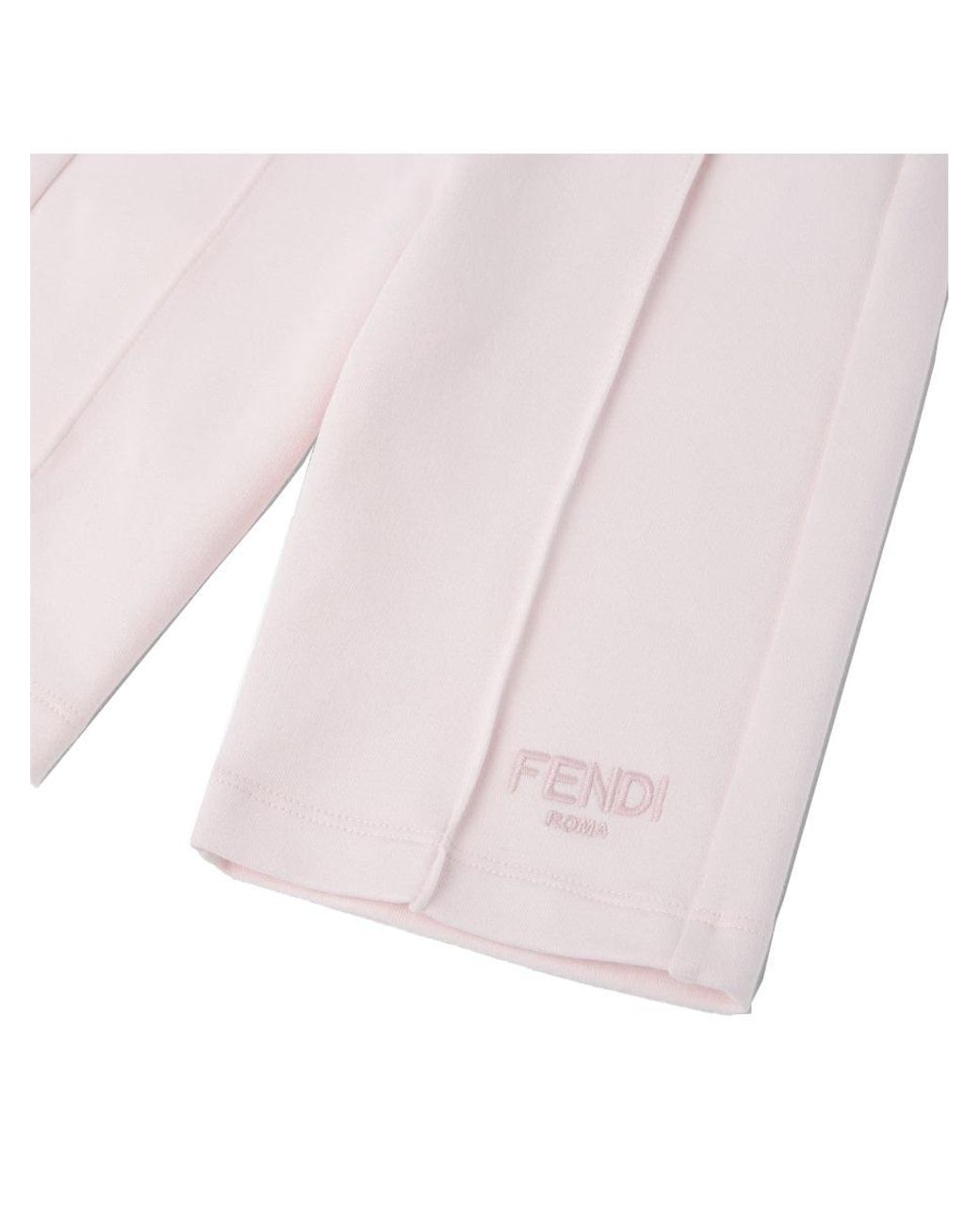 Fendi Pink Short With Logo