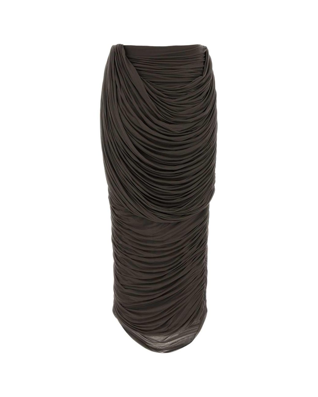Magda Butrym Black Stretch Cupo Skirt