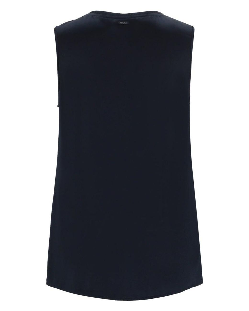 Max Mara Blue Smanicated Top