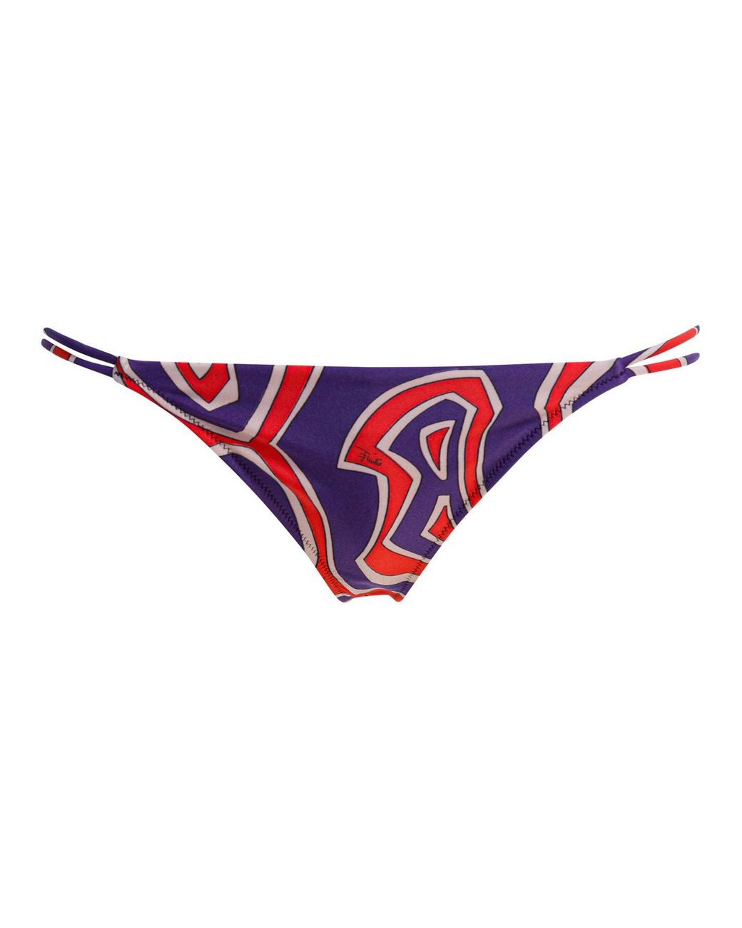 Emilio Pucci Red "Labirinto" Bikini Briefs