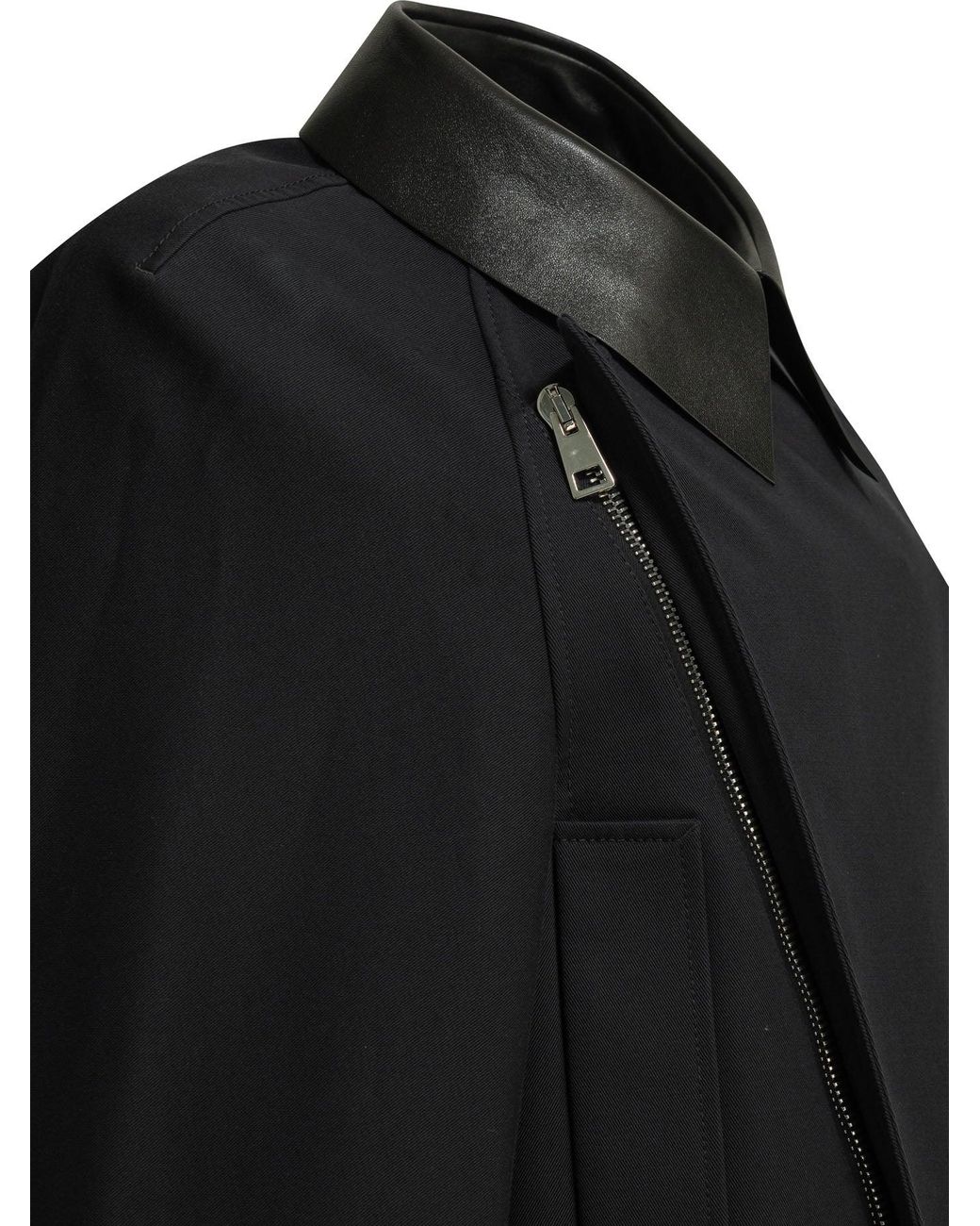 Givenchy Black Lightweight Cropped Jacket
