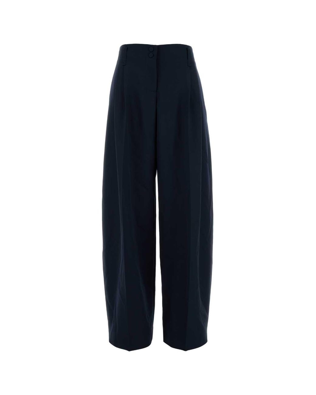 McQueen Blue Wool Pants