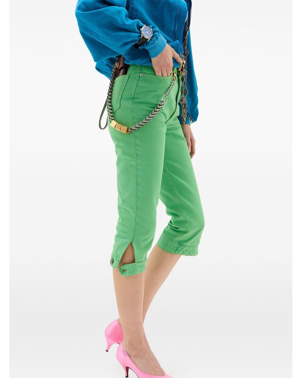 Versace Capri Jeans in het Green