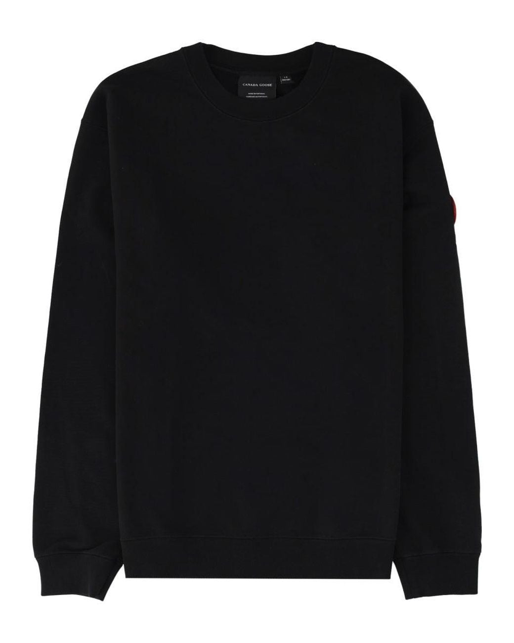 Canada Goose Black 100% Cotton Sweatshirt for men