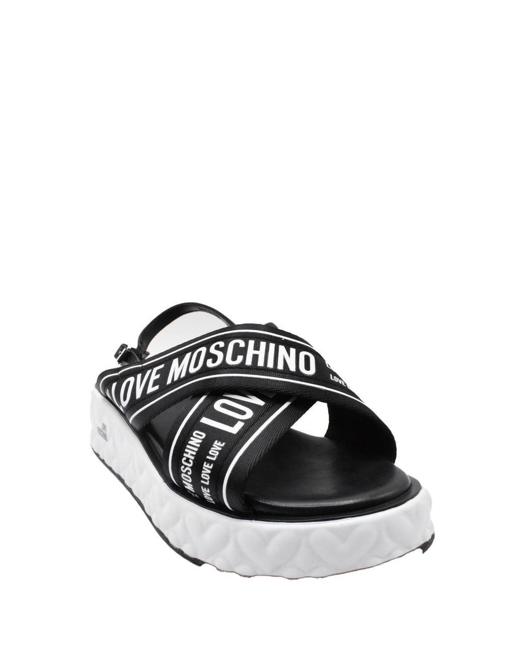 Love Moschino White Sandals