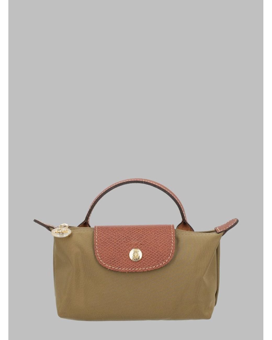Longchamp Green Top-Handle Tote Bag