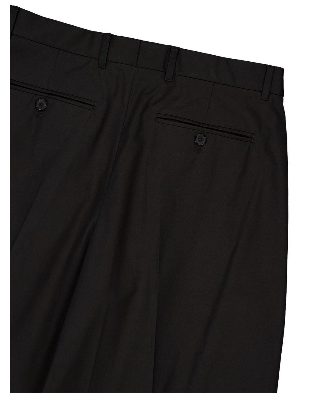 Givenchy Black Cotton Trousers for men